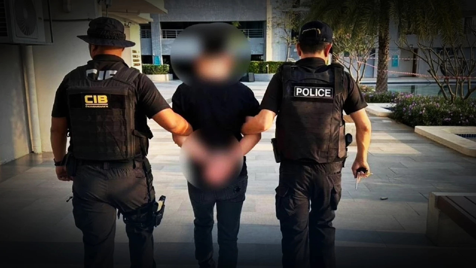 จับผู้ร้ายข้ามแดนที่ห้วยขวาง บังคับเด็กขายตัว หนีกบดานไทย