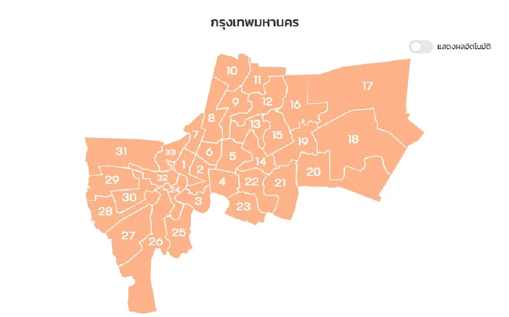สรุป ผลการเลือกตั้ง 2569 กรุงเทพฯสีส้ม เช็คผลเลือกตั้งล่าสุด