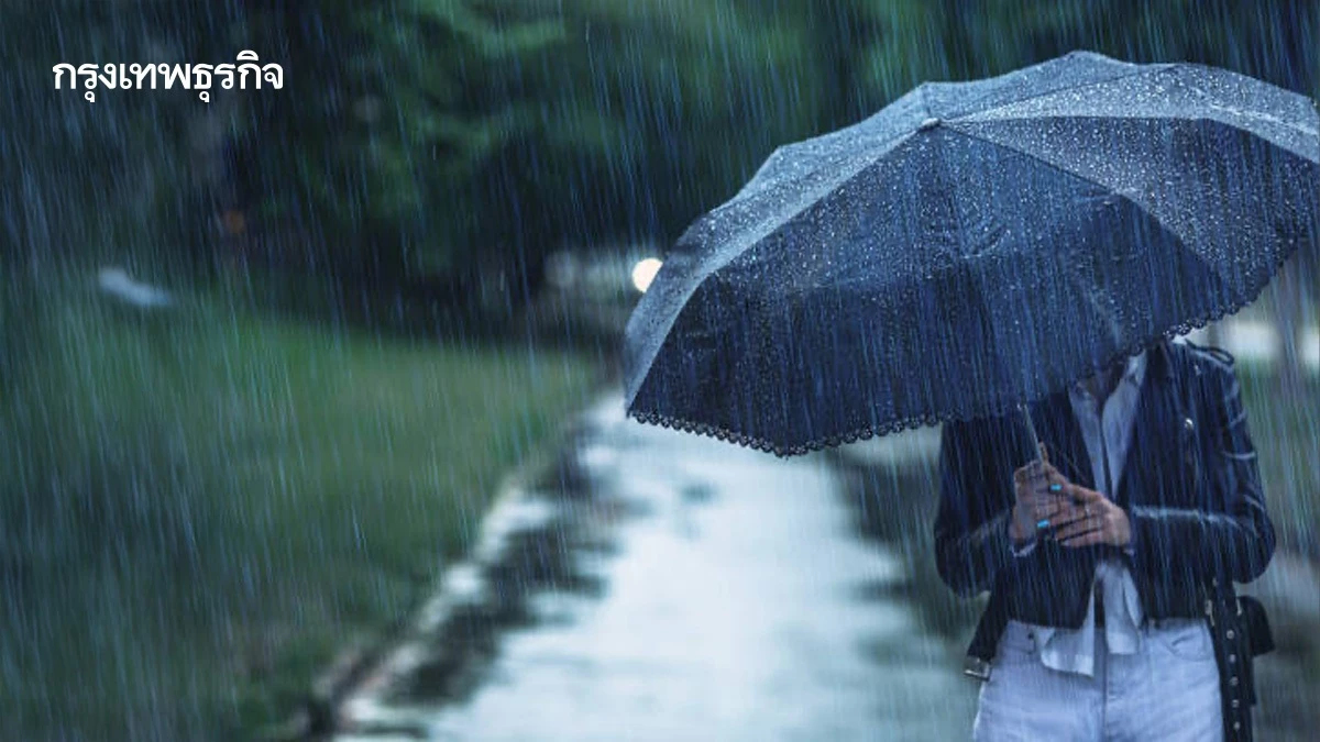 กรมอุตุฯ ประกาศฉบับ 5 พายุฤดูร้อนซัดไทยตอนบน ฝนกระหน่ำ-ลมแรง