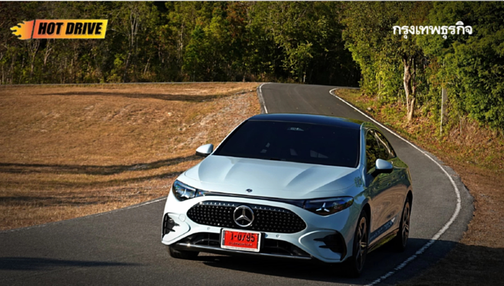 'CLA 250+ Electric' อีวี ตัวเนียน บาลานซ์ดี อารมณ์สปอร์ต ขับสนุก