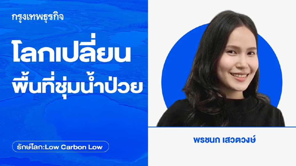โลกเปลี่ยน พื้นที่ชุ่มน้ำป่วย กับความเร่งด่วนในการฟื้นฟูภูมิคุ้มกันทางธรรมชาติ 