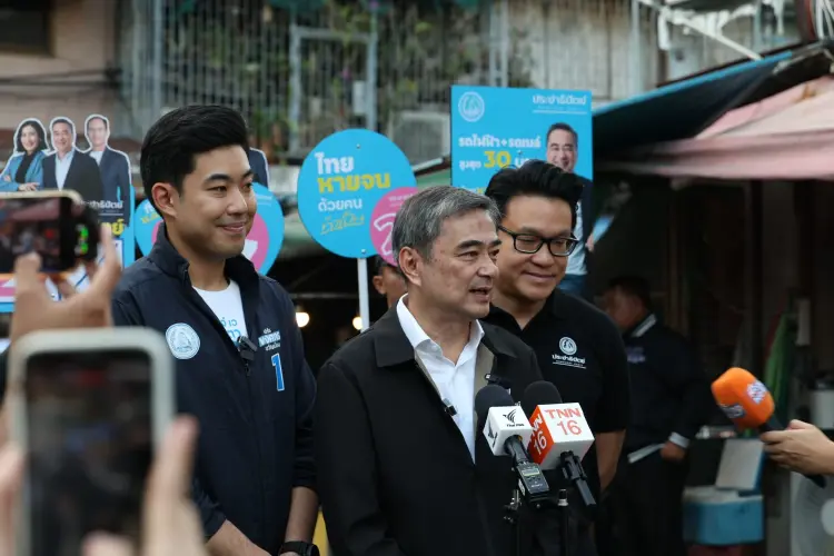 'อภิสิทธิ์' แจงงบตามนโยบาย 'ปชป.' ไม่สร้างภาระการคลัง