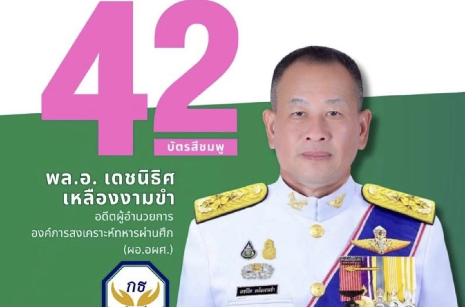 พล.อ.เดชนิธิศ  ยื่นคัดค้านถูกถอนชื่อผู้สมัคร สส.กล้าธรรม ปมไม่ไปเลือกตั้ง