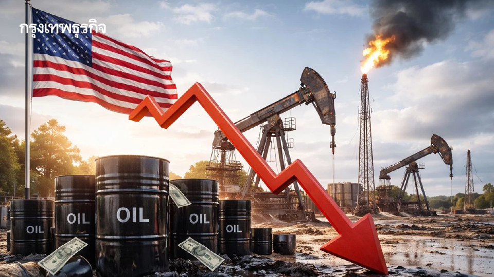 วลีทรัมป์ "Drill, Baby Drill" ฝันสลาย!  โรงน้ำมันสหรัฐ  ยิ่งขุดยิ่งขาดทุน 