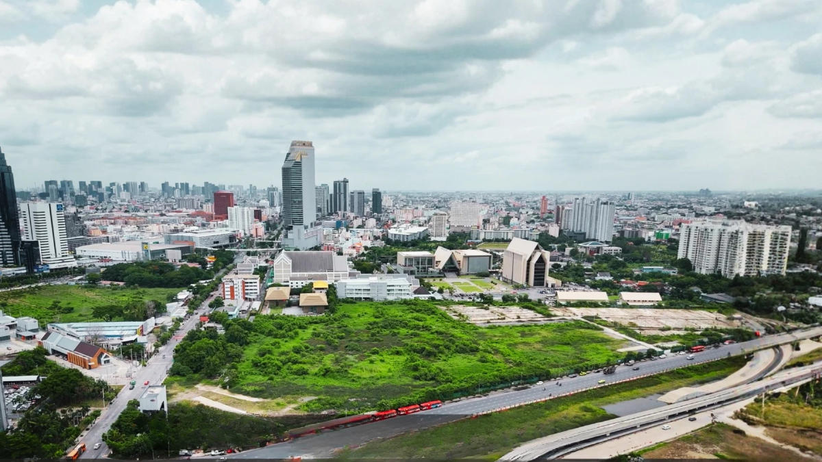 ‘อสมท’ ดึงเอกชนปั้นบิ๊กโปรเจกต์ 50 ไร่ พระราม 9 เคลียร์ข้อข้องใจทางเข้าออกมี 2 ด้าน