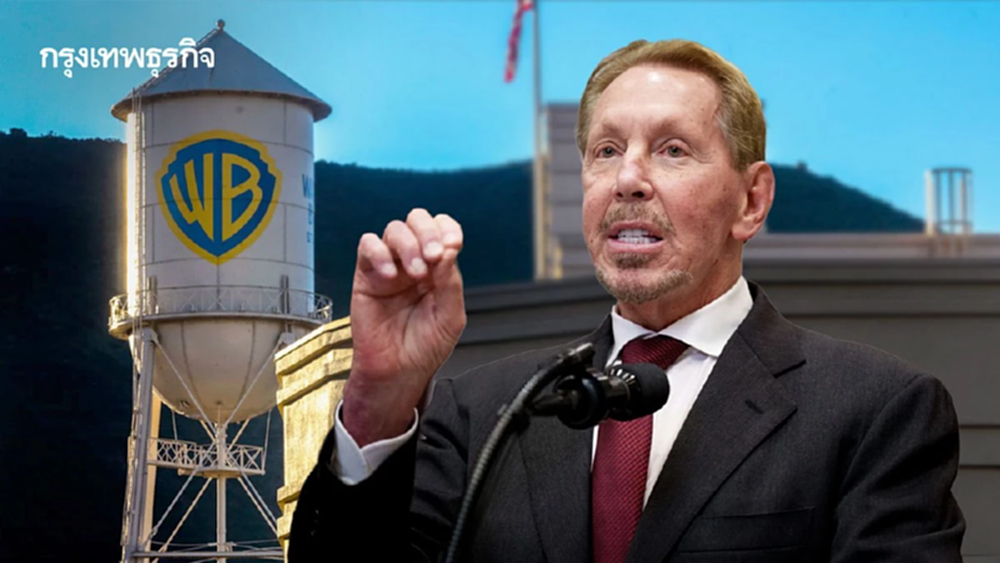 เอลลิสัน ใช้เส้นสายทางการเมือง เงินทุนมหาศาลซื้อ Warner Bros.