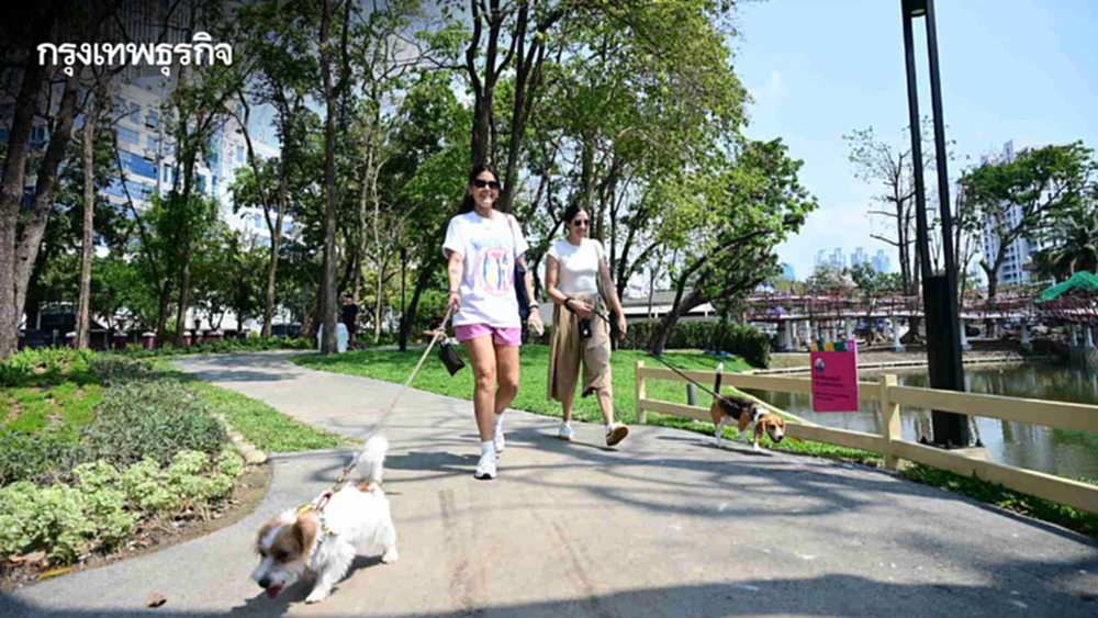 เปิดแล้ว “สวนสุนัขลุมพินี” พื้นที่ปล่อยพลังของแก๊งสี่ขาแห่งใหม่ใจกลางกรุง