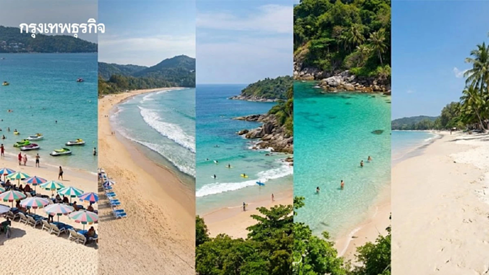 ภูเก็ตยังเที่ยวได้! 5 หาดคุณภาพน้ำปกติ ไร้คราบน้ำมัน หลังเรือจม