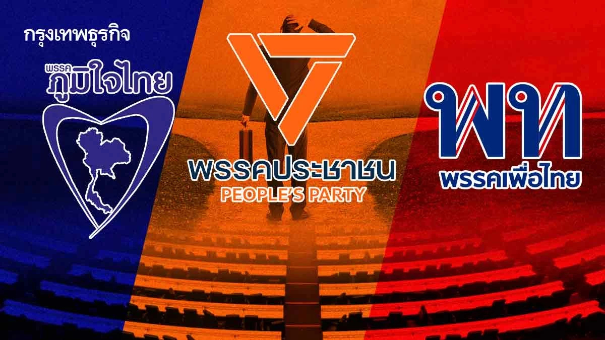 สถิติ 3 ก๊ก เลือกตั้ง 69 ภท.ผงาด ปชน.เสียงหาย 4.6 ล. พท.สส.เขตลด 65 คน