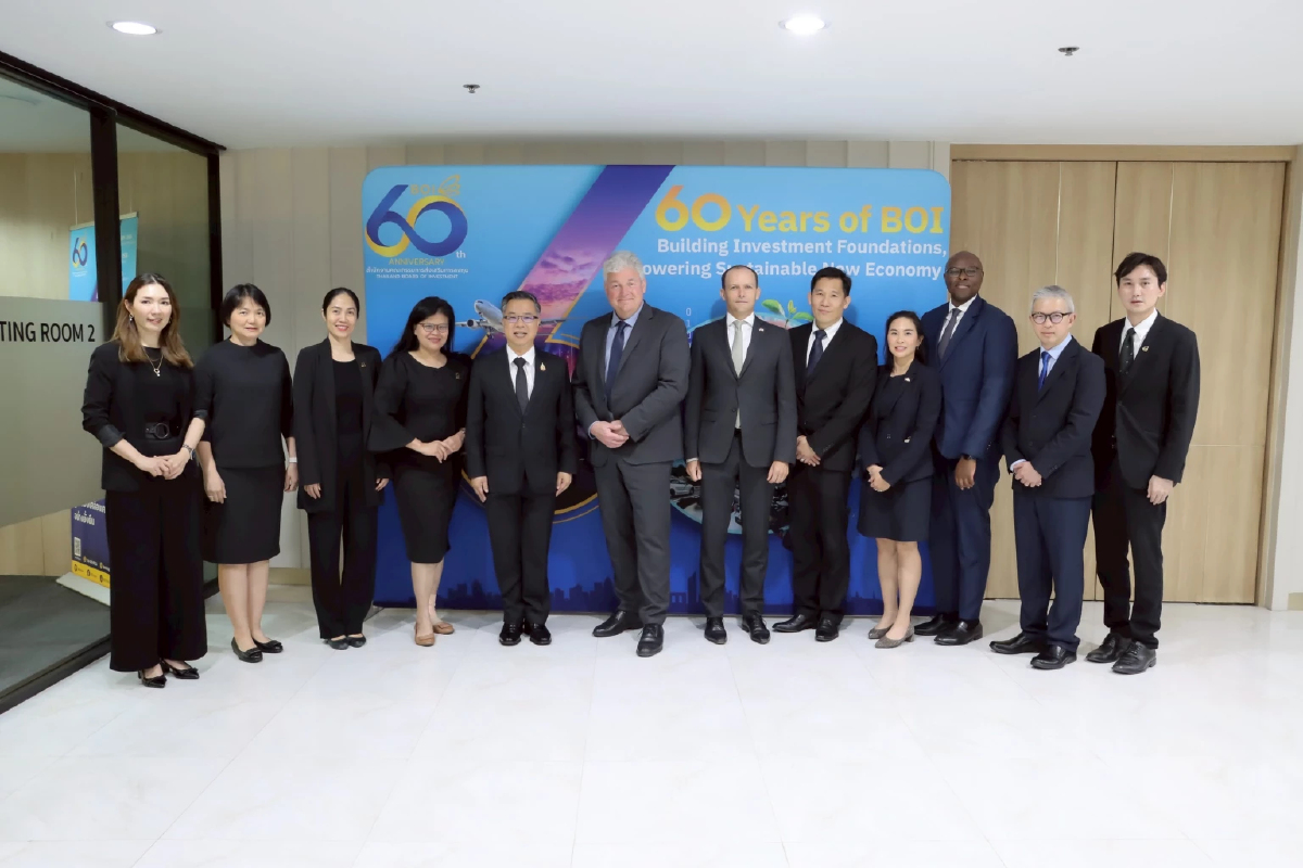 ASML พบ 'บีโอไอ' ถกการพัฒนาซัพพลายเชน หนุน 'ชิปเมดอินไทยแลนด์'