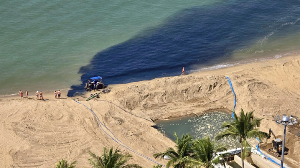 น้ำเสียหาดจอมเทียน! คพ. ฟันบริษัทแสบ ลักลอบปล่อยน้ำเสียลงทะเล