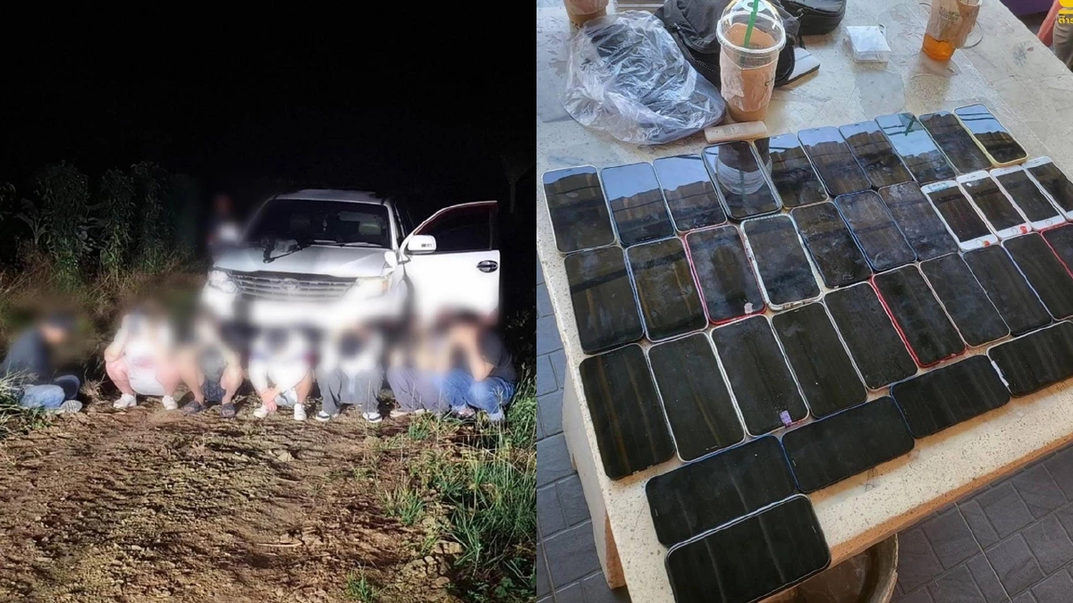 จับ 12 จีนพร้อมไทย 2 หลบหนีเข้าเมือง ผ่านช่องทางธรรมชาติจันทบุรี