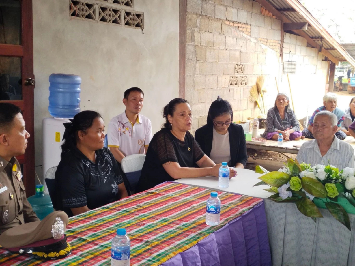 ทูตอิสราเอลพบครอบครัวเหยื่อชาวไทยภาคตะวันออกเฉียงเหนือ