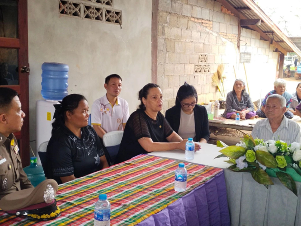 ทูตอิสราเอลพบครอบครัวเหยื่อชาวไทยภาคตะวันออกเฉียงเหนือ