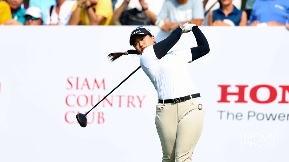 'โปรพราว' ผงาดนำวันแรก กอล์ฟฮอนด้า แอลพีจีเอ ไทยแลนด์ 'เม-จีโน่' รั้งอันดับ 6 ร่วม