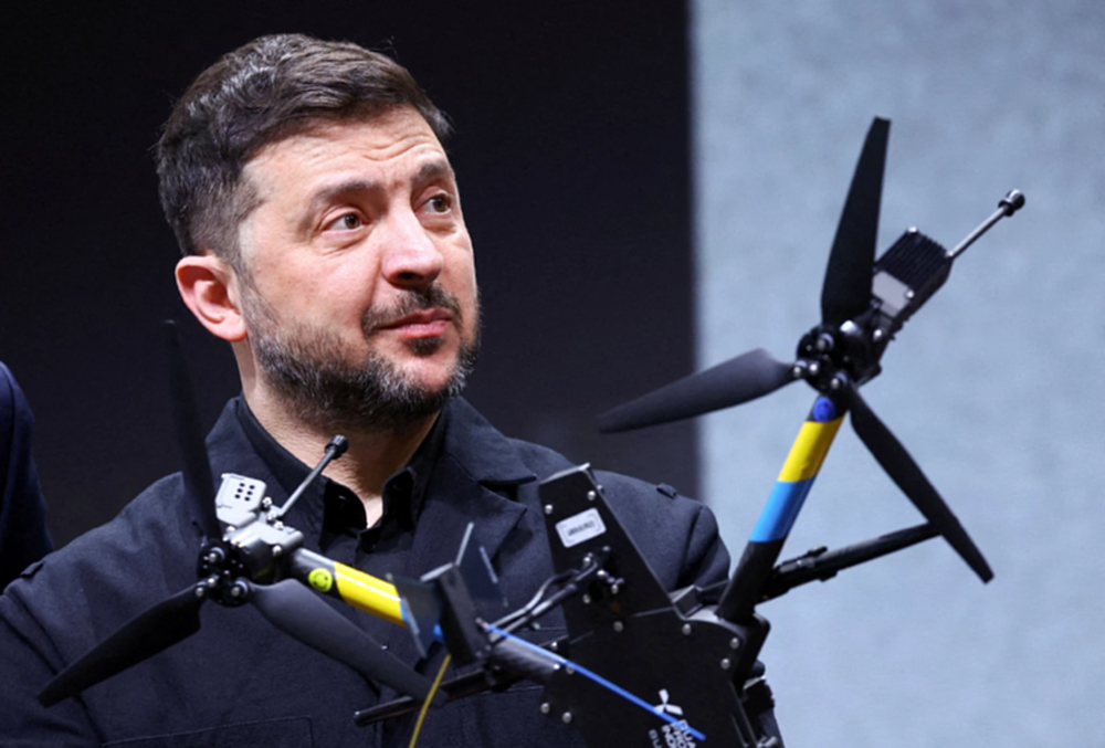 เซเลนสกีแสดงสุนทรพจน์ 4 ปีสงคราม ยัน ยูเครนปกป้องเอกราช