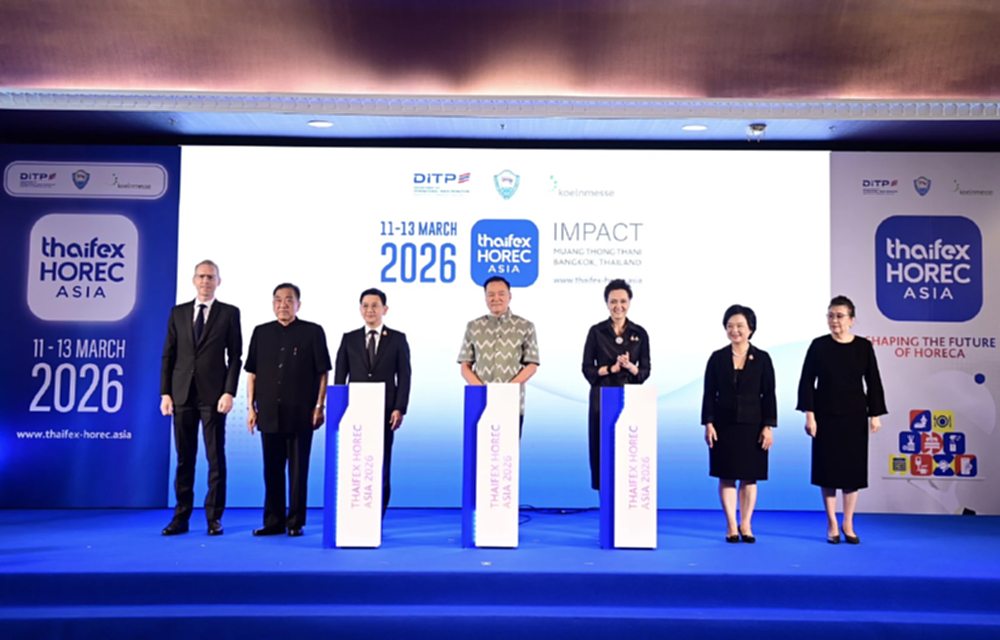 เปิดแล้วอย่างยิ่งใหญ่  THAIFEX – HOREC ASIA 2026 คาดเงินสะพัด 3.5 พันล้านบาท