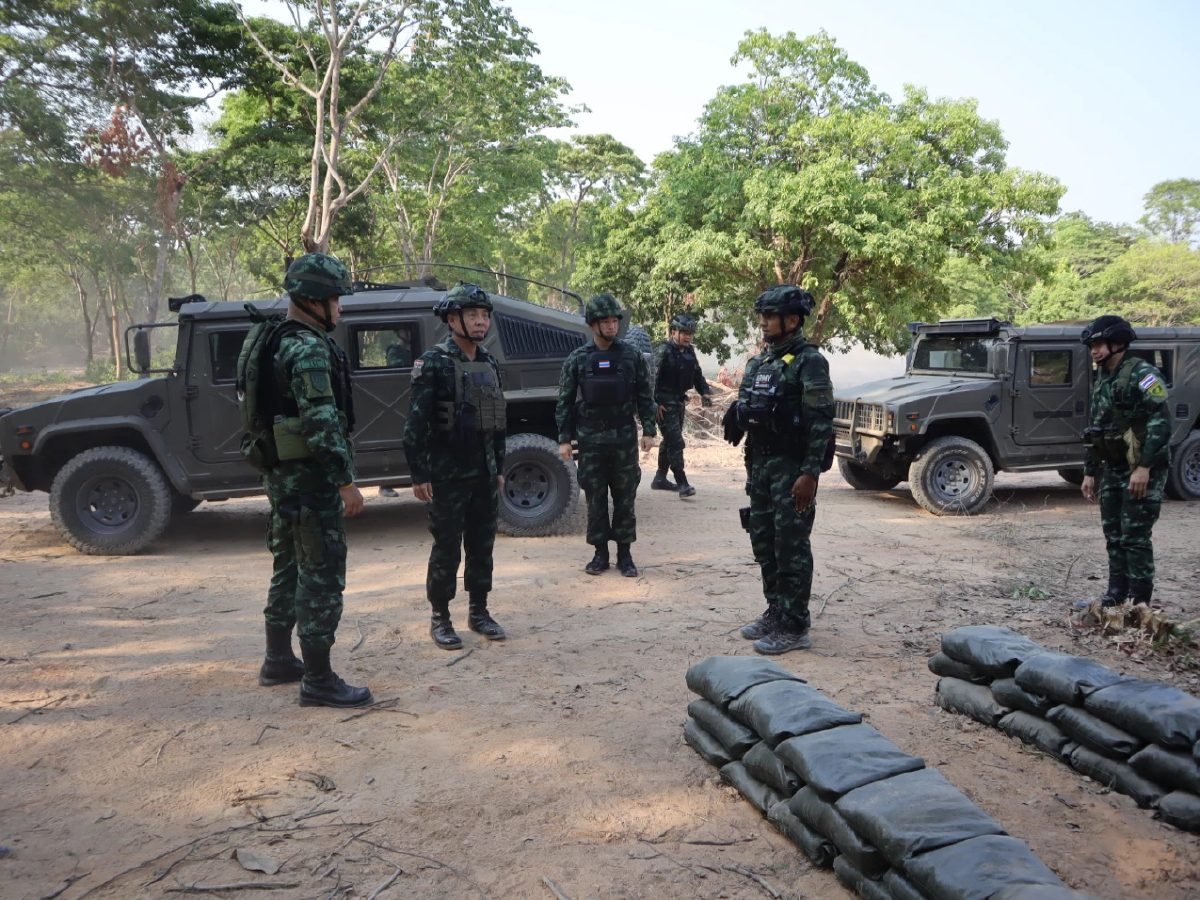 ทภ.1 ปรับวางกำลังทหารชายแดนไทย–กัมพูชา พร้อมรบพื้นที่สระแก้ว