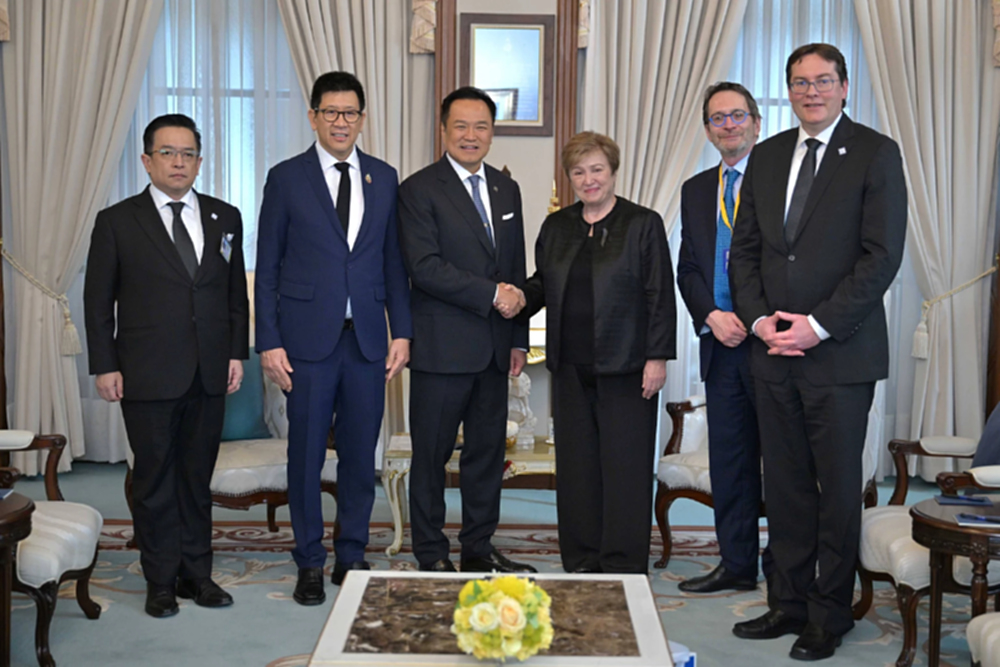 นายกฯ หารือ IMF ยืนยันไทยพร้อมเป็นเจ้าภาพประชุม IMF–World Bank Group Annual Meetings 2026