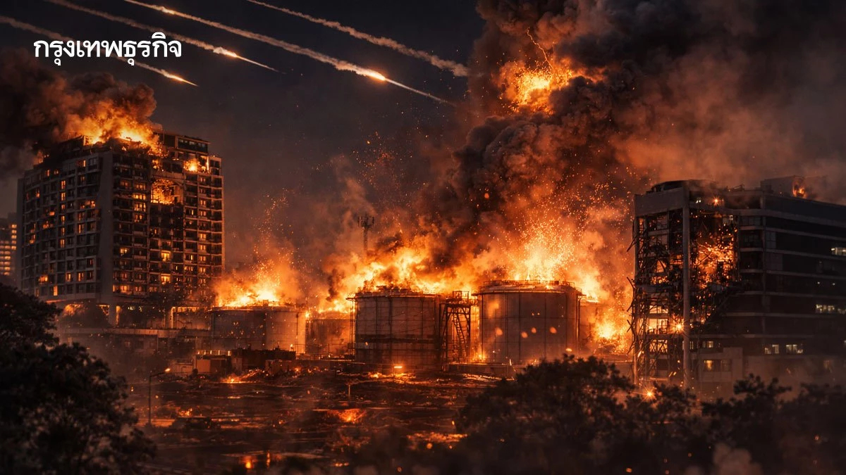 เศรษฐีอาหรับ ‘กลุ้มใจหนัก’ อิหร่านสาดจรวดถล่มหมด ตั้งแต่สนามบิน-โรงแรม-โรงกลั่น-แลนด์มาร์กหรู