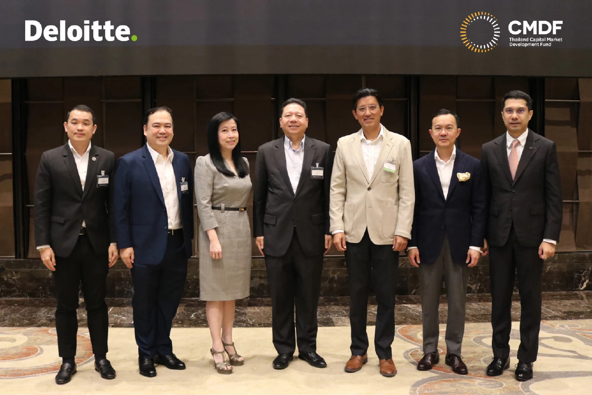 ดีลอยท์ และ CMDF จัดสัมมนา การศึกษาธุรกิจบริษัทหลักทรัพย์ในประเทศไทย