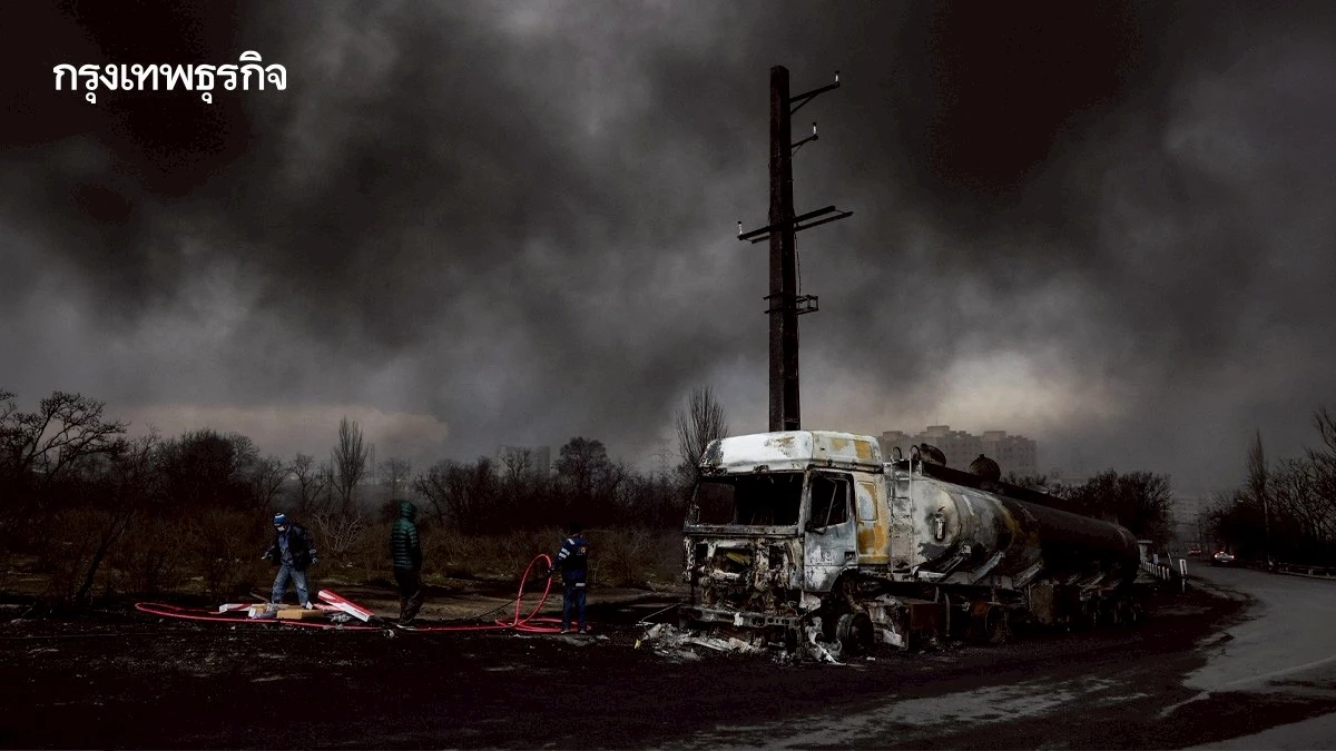 ‘อิหร่าน’ เจอ ‘ฝนกรดสีดำ’ จากระเบิดคลังเก็บน้ำมัน ทำลายสุขภาพ-สิ่งแวดล้อม