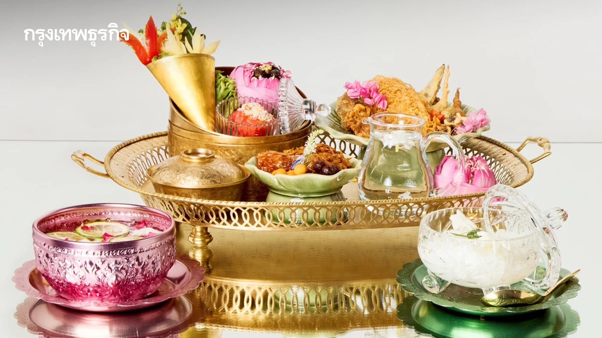 ข้าวแช่น้ำตาลต่ำ! ข้าว กข 43 ในสำรับดับร้อนสายเฮลตี้จากนาราคูซีน