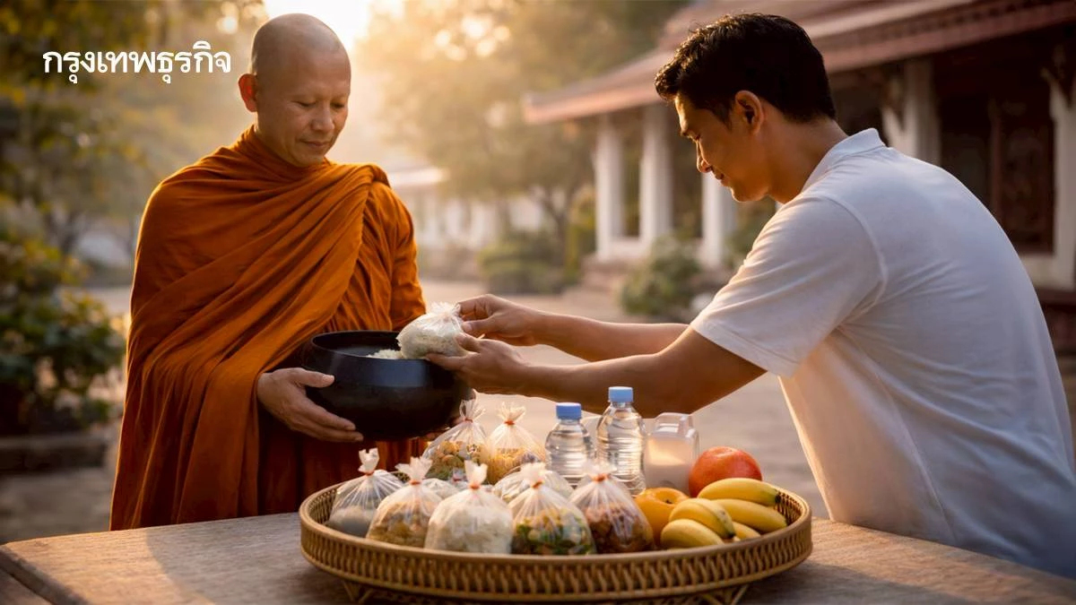 '3 งด 4 เสริม 2 เสี่ยง' อาหารที่ควรใส่บาตร ประโยชน์ตามหลักโภชนาการ