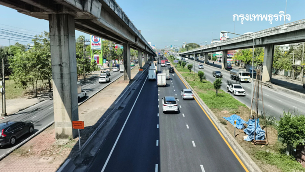 ปิดถนนยาว 11 วันเต็ม ถึงต้นเดือนหน้า กระทบผู้ใช้ทาง ถนนบรมราชชนนี