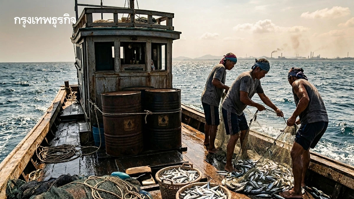 วิกฤติราคาน้ำมัน-โลกร้อน เขย่าประมงไทย ชี้ 3 ทางรอด ปรับโครงสร้าง 10 ปี