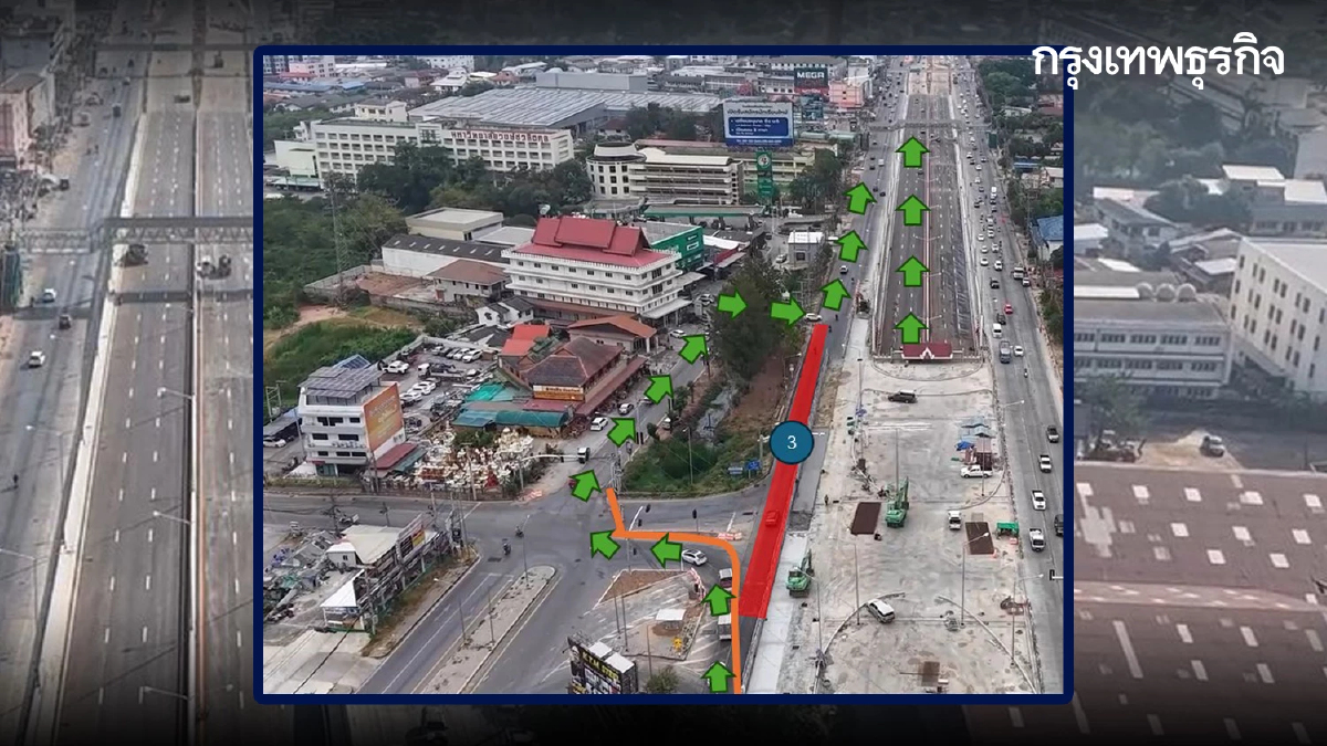 ปิดถนนมิตรภาพ 14 วัน เลี่ยงเลย 'แยกประโดก' โคราช เช็กเส้นทางลัด