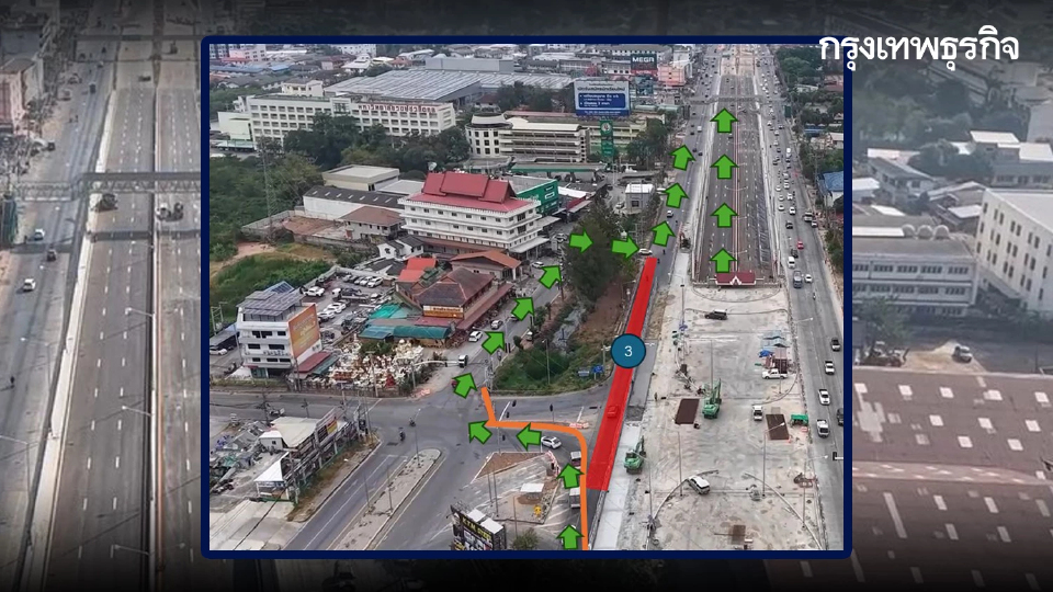 ปิดถนนมิตรภาพ 14 วัน เลี่ยงเลย 'แยกประโดก' โคราช เช็กเส้นทางลัด