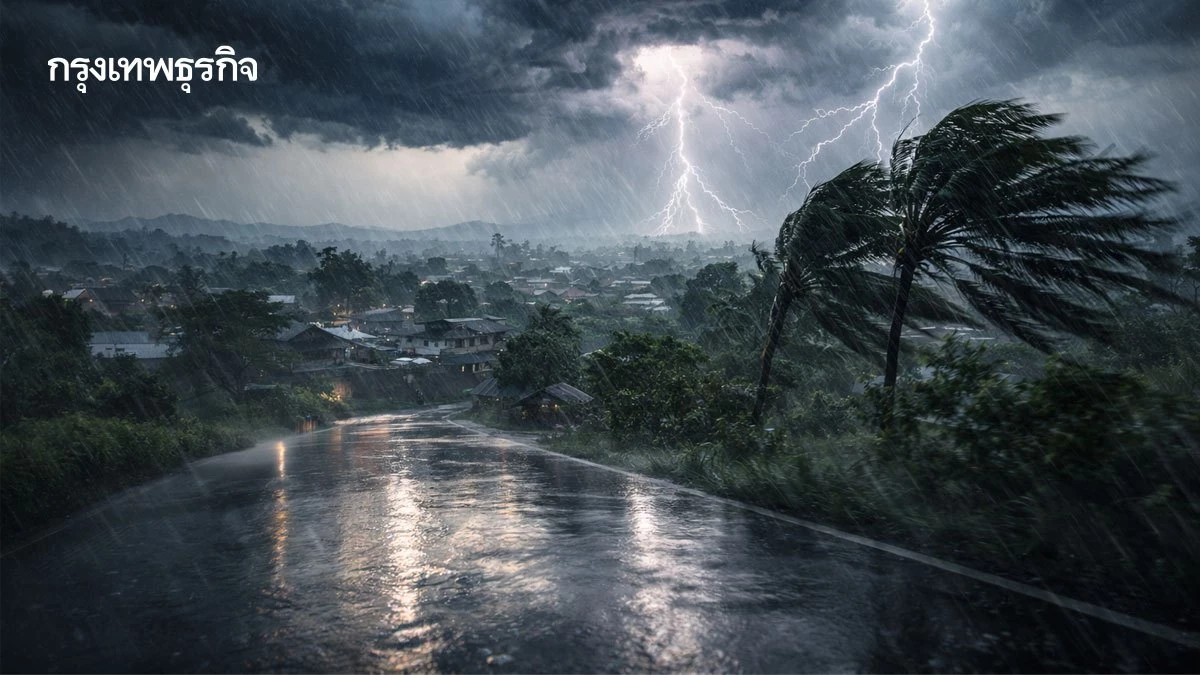 ประกาศ ฉบับที่ 3 'พายุฤดูร้อน' ถล่มไทยตอนบน เช็กพื้นที่ฝนตกหนัก