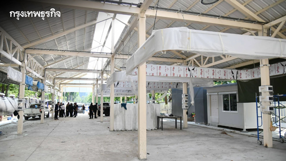 ศูนย์อาหาร Hawker Center สวนลุม คืบหน้า 95% พร้อมเปิด พ.ค.นี้