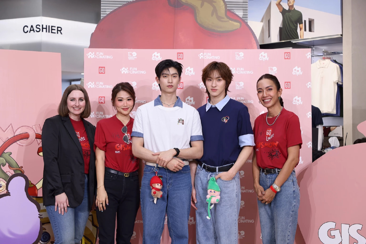 โทมัส-ก้อง เสิร์ฟโมเมนต์สุดฟิน ในงาน GQ x GISMOW ที่ Mega Bangna