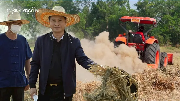 นวัตกรรม Rotary Mulcher เปลี่ยนตอซังเป็นทอง ลดเผา กักเก็บคาร์บอน