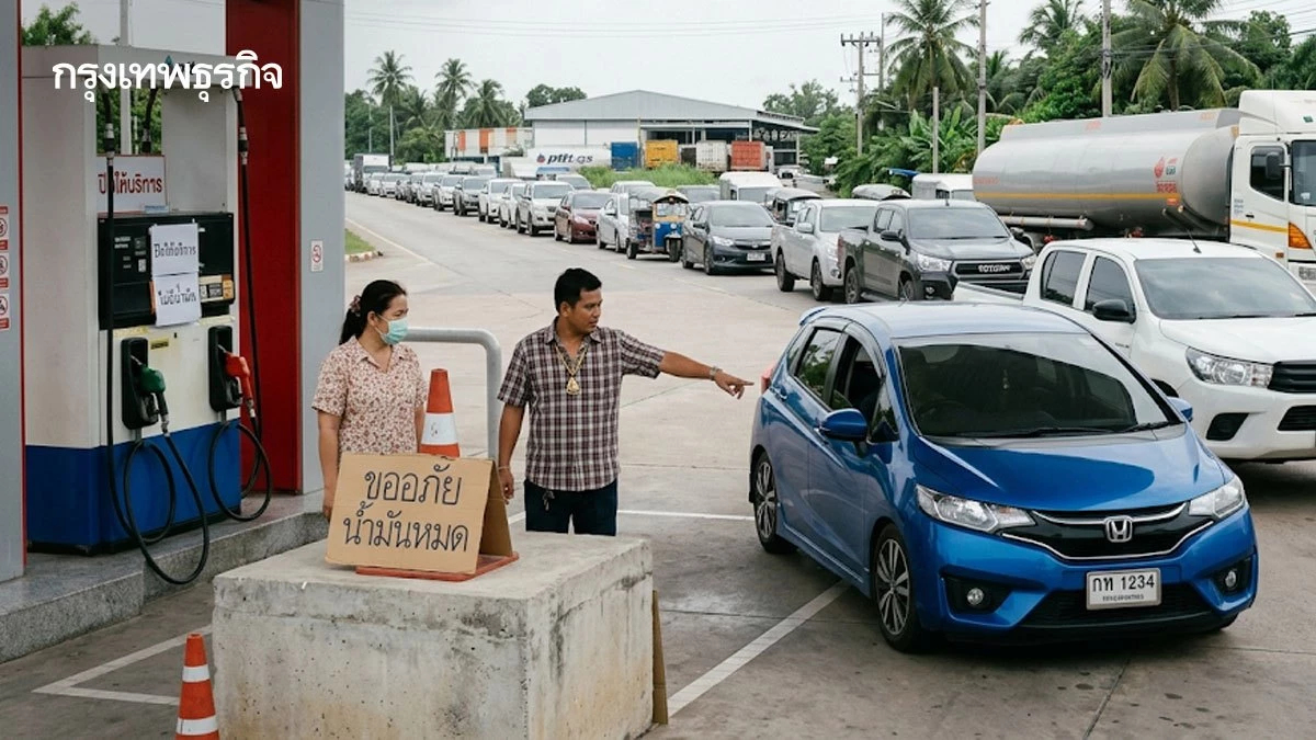 ข้อจำกัดการขนส่ง-กระจายสินค้า กระทบน้ำมันหมดปั๊มชั่วคราว