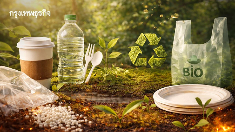 กางโรดแมปปั้นไทย ‘ฮับพลาสติกชีวภาพอาเซียน’  ‘สภาพัฒน์. – OECD’ ชูมาตรการภาษี-ลดต้นทุน สู้ฟอสซิล