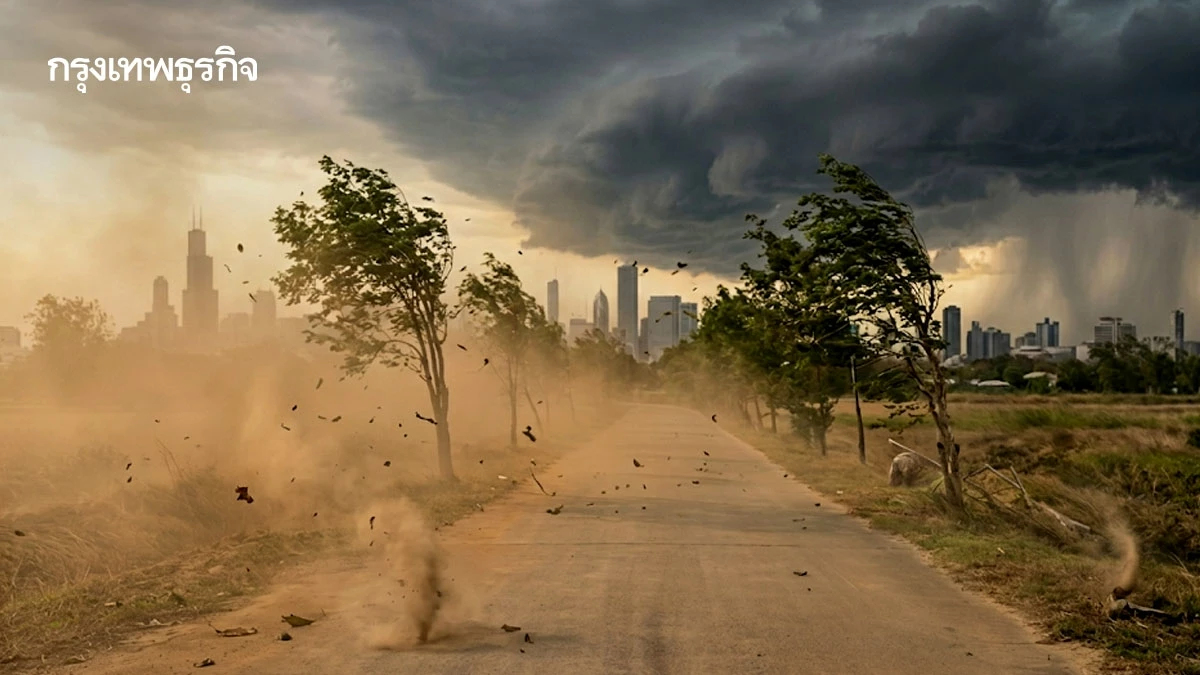 มหาดไทย สั่งด่วน 76 จังหวัด รับมือ 'พายุฤดูร้อน-ฝุ่น PM2.5' ทั่วไทย
