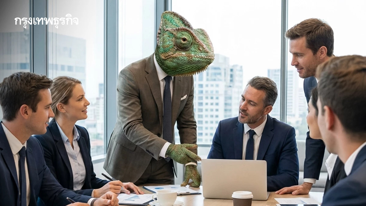 คุณเป็นมนุษย์กิ้งก่าในที่ทำงานรึเปล่า? ยอมเปลี่ยนสีให้อยู่รอด