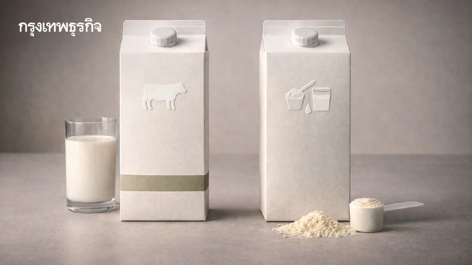 เกษตรกรโคนมจี้อย.แยกฉลากผลิตภัณฑ์ ‘นมโคสด 100% - นมผงนำเข้าคืนรูป’ ให้ชัด
