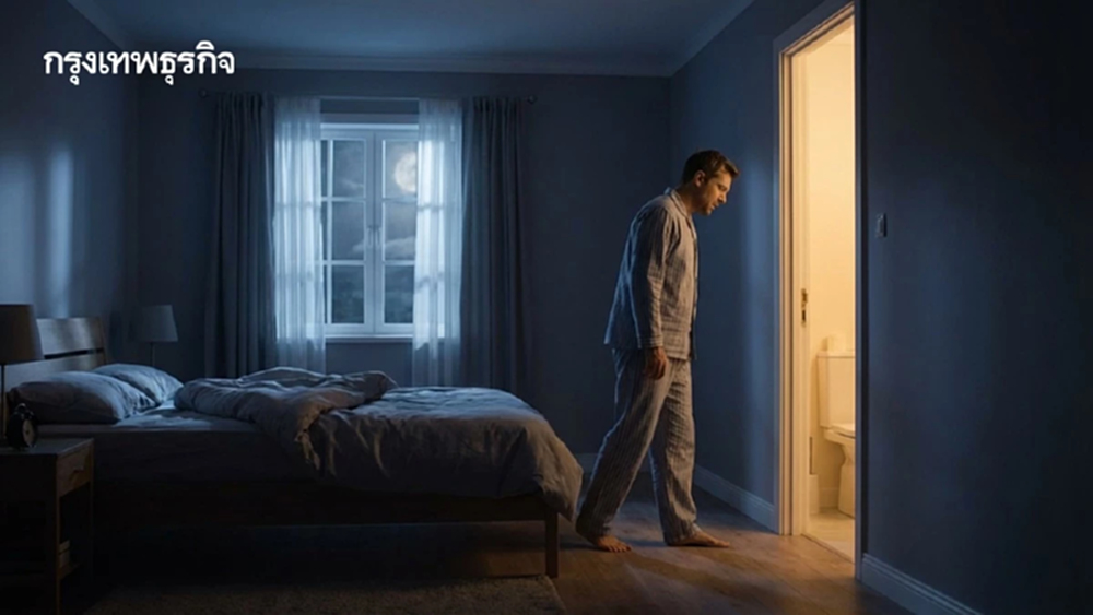 ตื่นมาเข้าห้องน้ำกลางดึก เรื่องปกติหรือสัญญาณเตือนสุขภาพ?