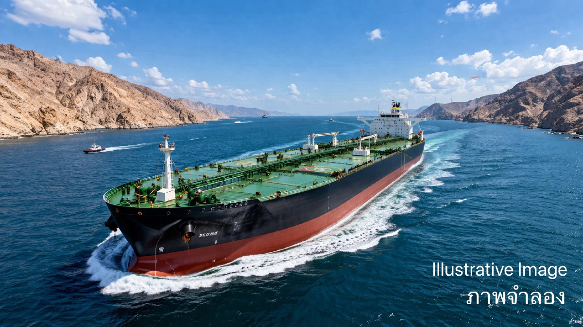บางจากฯ เผยเรือขนส่งน้ำมันดิบผ่านช่องแคบฮอร์มุซอย่างปลอดภัย 