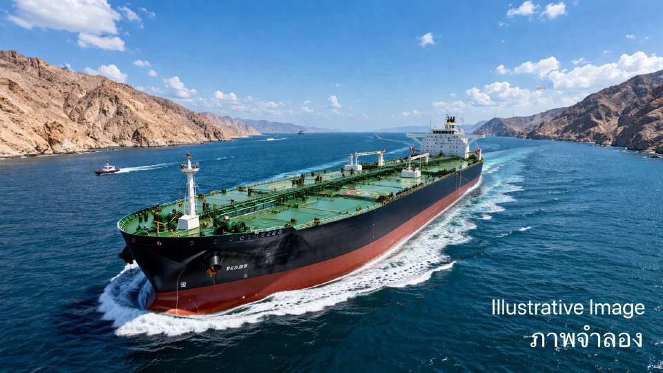 บางจากฯ เผยเรือขนส่งน้ำมันดิบผ่านช่องแคบฮอร์มุซอย่างปลอดภัย 