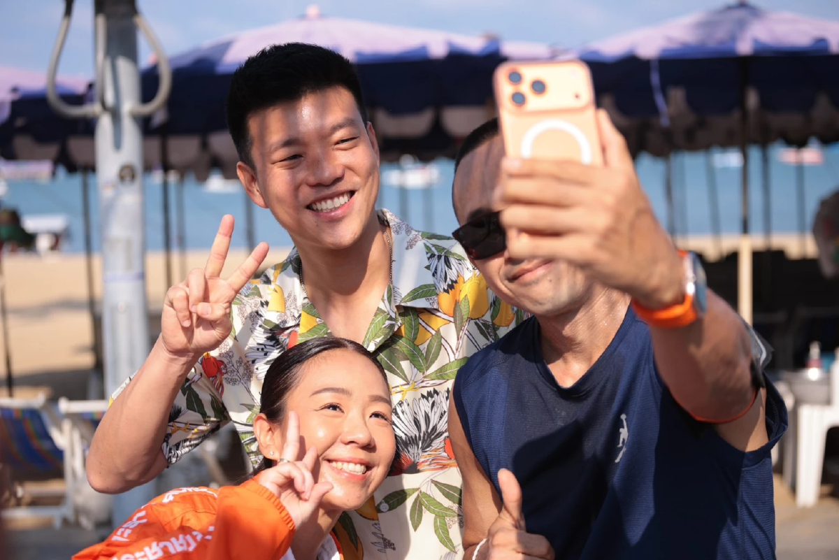 'เท้ง' ช่วยหาเสียงเลือกตั้ง 'เมืองพัทยา' ส่ง 'นิศามาศ' ชิงนายกฯ