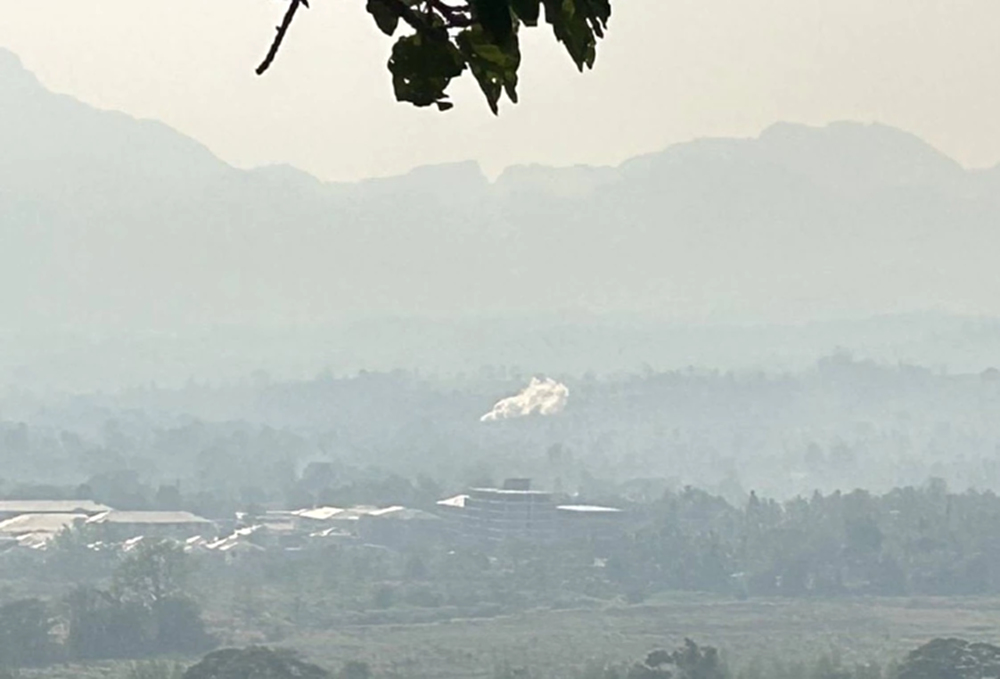 ทหารไทย ยิงเตือน หลังกระสุนสู้รบฝั่งเมียนมา ตกแม่สอด แรงงานพม่าเจ็บ