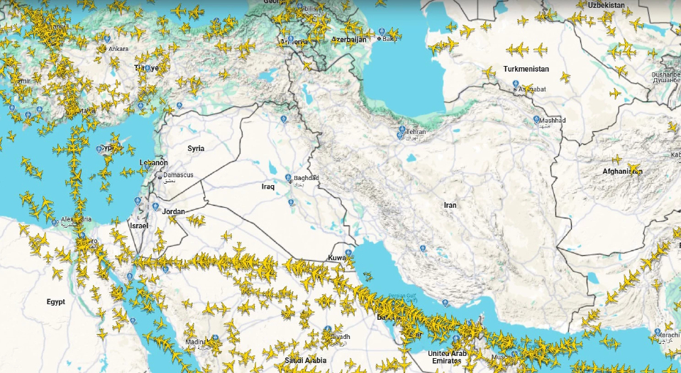 วิทยุการบินฯ ยันน่านฟ้าไทยพร้อมรับสถานการณ์ตะวันออกกลางระอุ