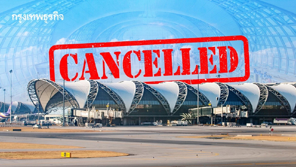 สายการบิน ยกเลิกแล้ว 108 เที่ยวบิน สุวรรณภูมิ ยันไร้ผู้โดยสารตกค้าง