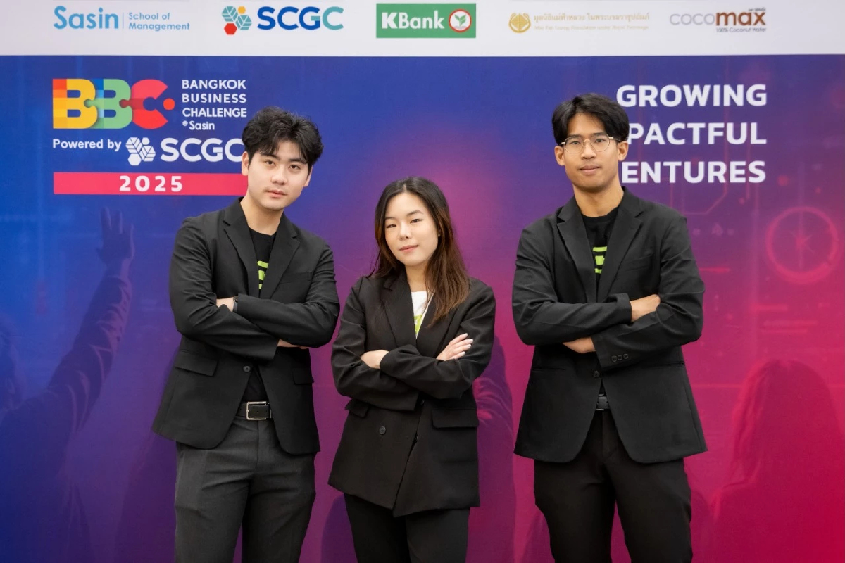 ศศินทร์โชว์เคส 3 สตาร์ตอัปสร้างแผนธุรกิจระดับโลกจากเวที Bangkok Business Challenge 2026