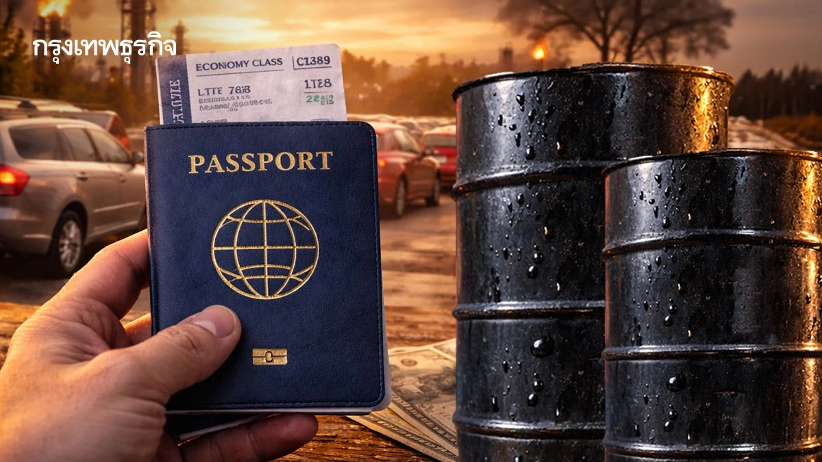 วิกฤตน้ำมันกระทบ 'การบิน' กพท.เปิดแนวทาง สกัด 'ตั๋วแพง'